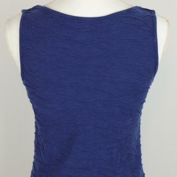 Horny Toad Samba Wave Women's XS Blue Knit Scoop Neck Jersey Sheath Dress - Picture 5 of 8